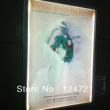 Алюминиевый тонкий светодиодный лайтбокс 2" x 36" размер панели