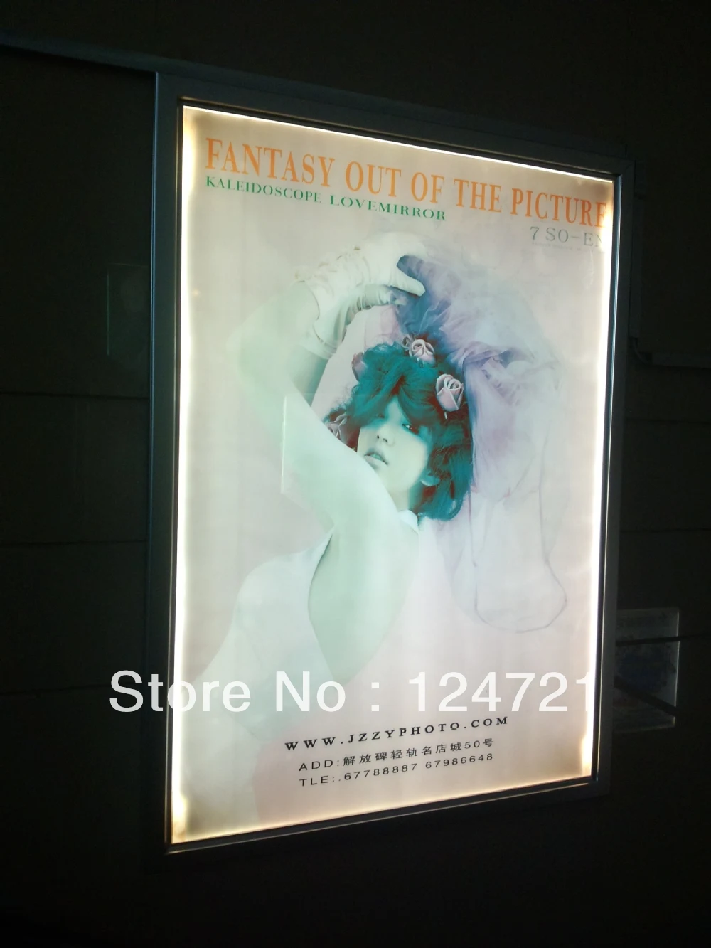 Special Price Edge limit aluminum slim led lightbox 24\x36\ Size Panel