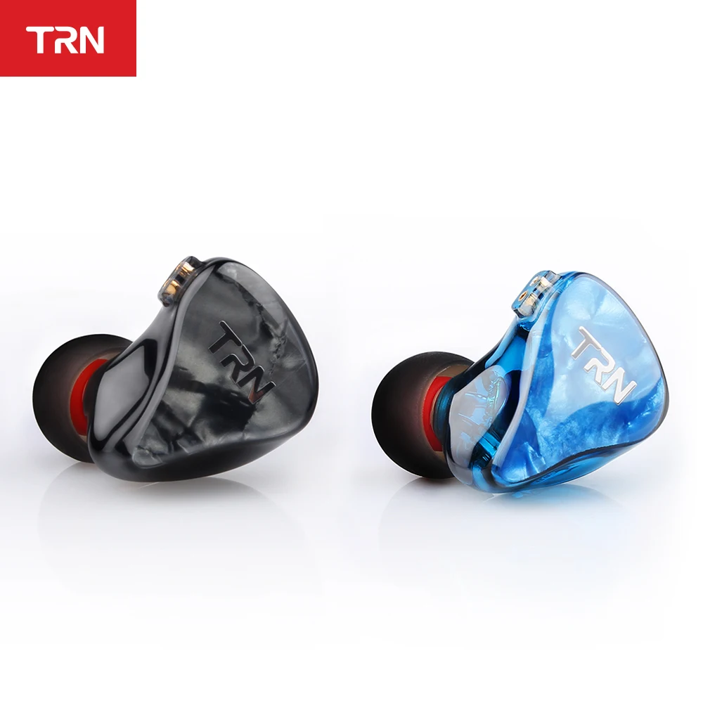 

TRN IM2 Dynamic Earphone 1DD 1BA Dual Hybrid Unit Driver Resin Case Headset with Mic 0.75mm Detachable Replace 2-Pin Cable
