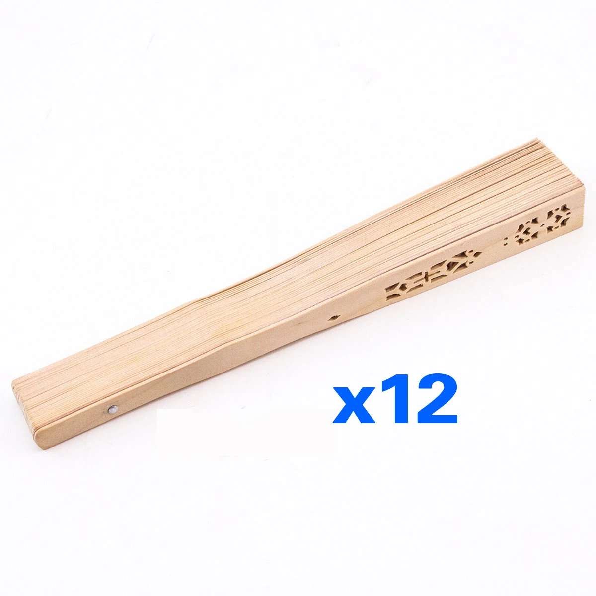 

Hot Sale Summer Vintage Folding Bamboo Wooden Carved Hand Fan Wedding Bridal Party