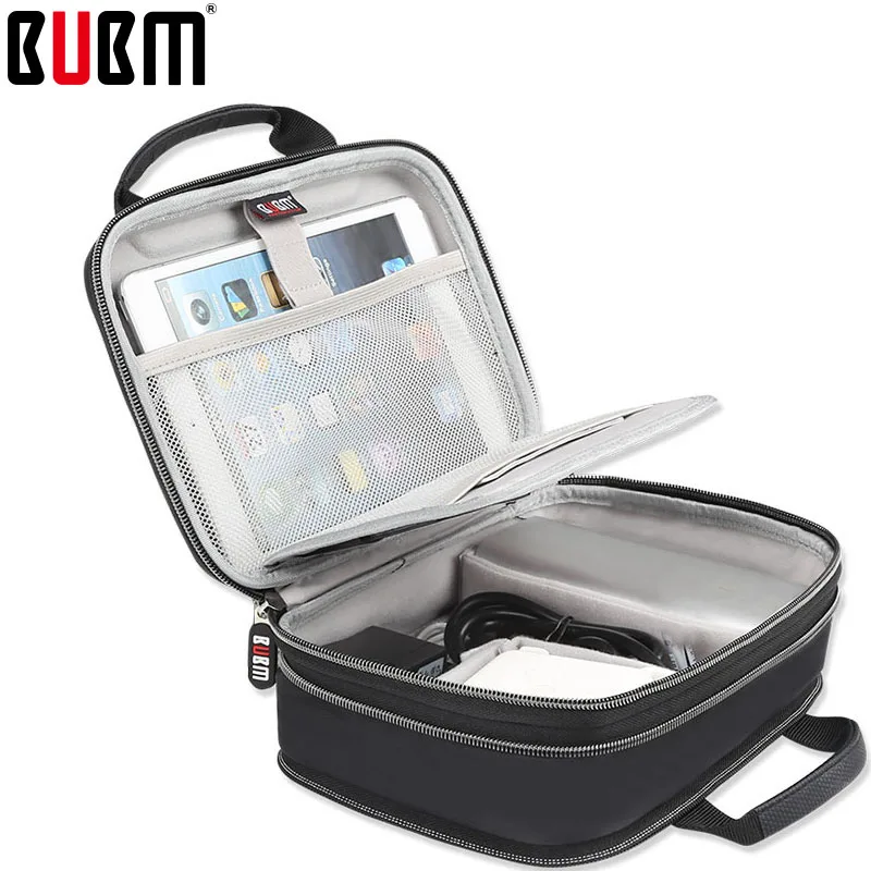  BUBM capacity expansion power bank bag organizer case digital receiving package adapter holder hand