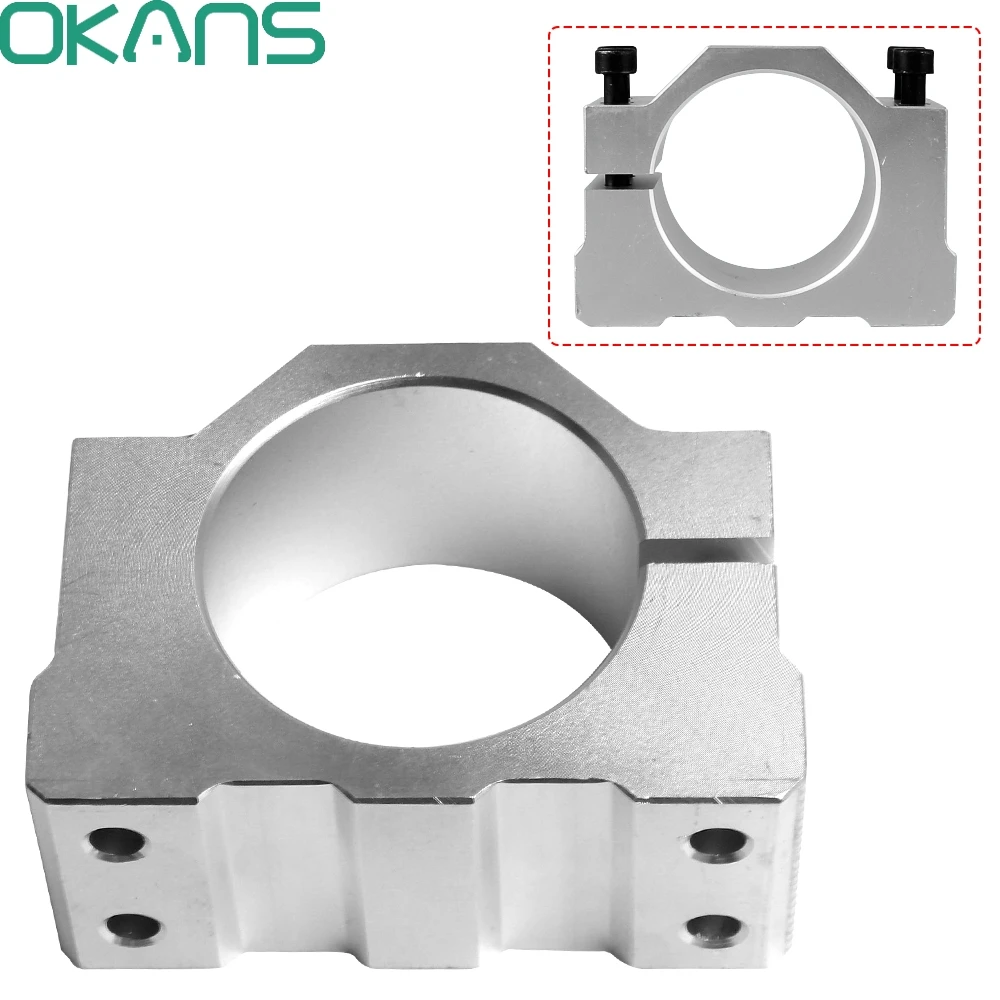 Алюминиевый сплав 52 мм Мотор крепление Крепление зажим держатель для ЧПУ шпинделя