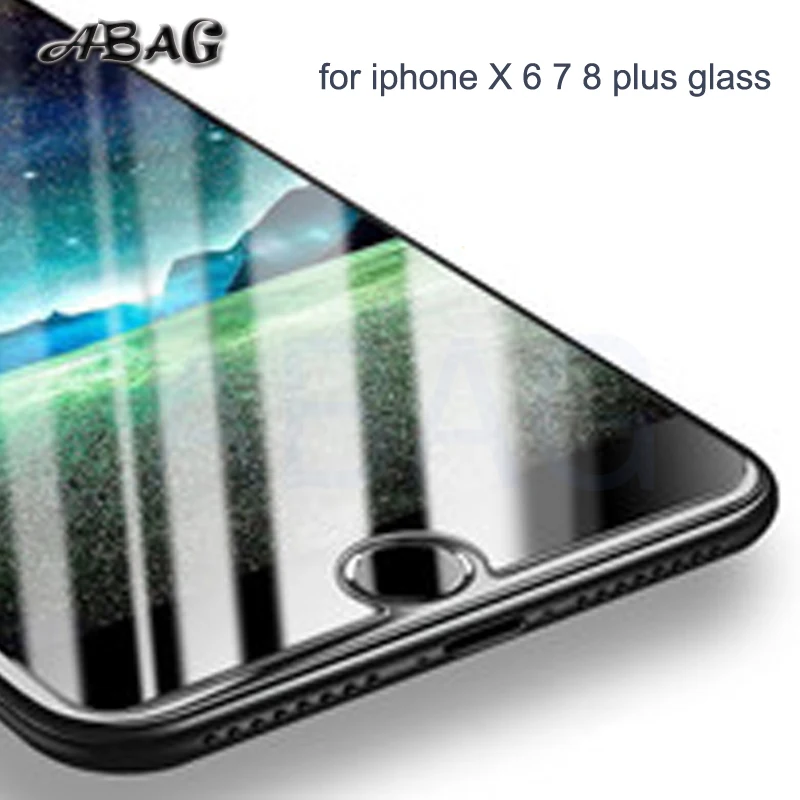 Ультратонкое закаленное стекло ABAG 9H для iphone 8 7 6 6S Plus x 5 5S se Защитная пленка