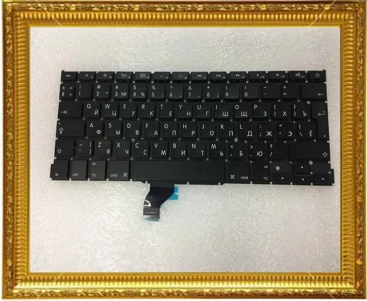 Новая русская клавиатура RU A1502 для Macbook Pro Retina 13 &quotA1502 Клавиатура Big Enter 2013 2014 2015