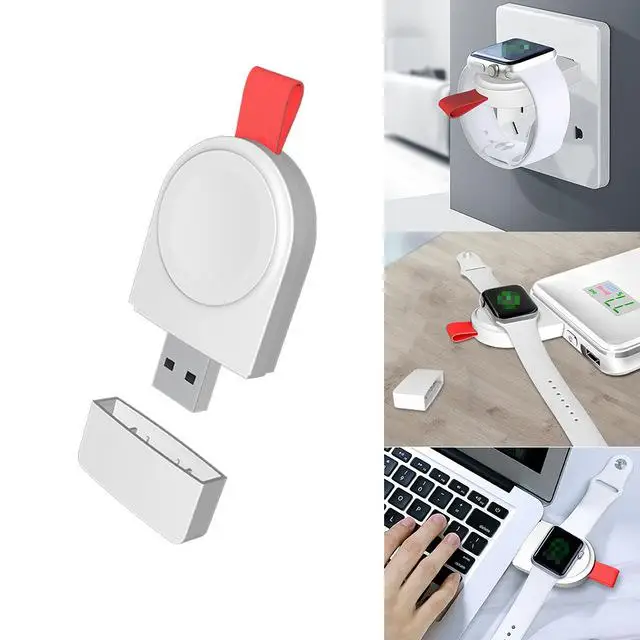 

Magnetic USB Wireless Charger for Apple Watch 4 3 2 1 Series Portable Fast Wireless Charging Charger Stand for iWatch Accessory
