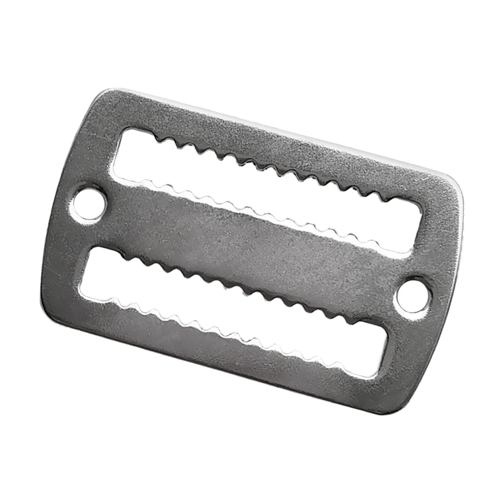 Practice Scuba Diving Stainless Steel Weight Belt Keeper Fit 2 inch Width Webbing Scuba Diving Webbing Keeper