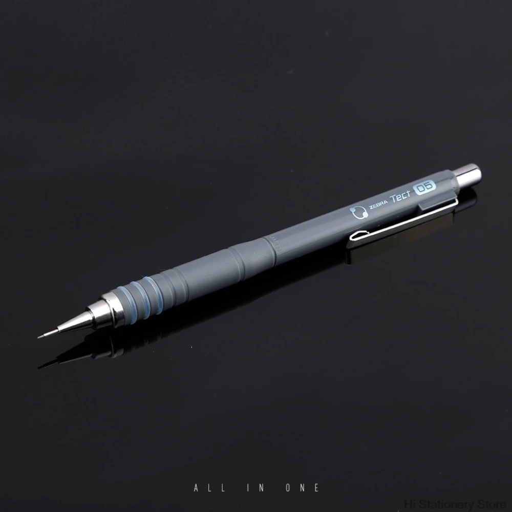 

2Pcs/Lot Japan ZEBRA TECT Series 0.5mm Mechanical Pencil 1PCS Handwriting Drawing All The Good