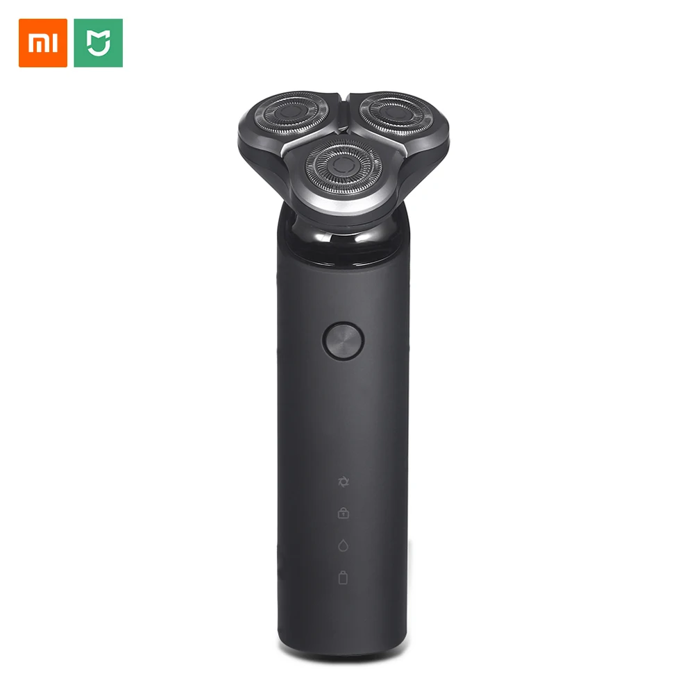 Xiaomi Mijia электробритва для мужчин триммер для бороды сухой влажный бритвенный станок USB Перезаряжаемый основной-Sub двойной режим+ лезвие