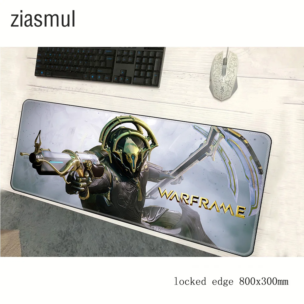 Коврик для мыши warframe Новое поступление компьютерный геймер коврик 800x300x2 мм