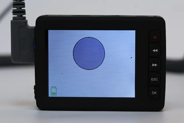 Волоконно-оптический датчик и дисплей для проверки видео, волоконно-оптический инспектор с четырьмя наконечниками