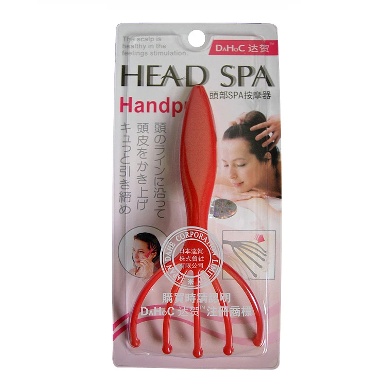 Scalp Massage Head Spa Comb acupuncture point five fingers Comb health