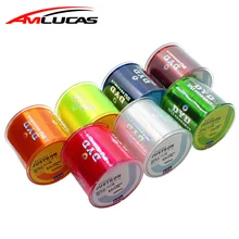 500 м нейлоновая рыболовная леска супер сильная леска из мононити 4LB-40LB качественный материал для морской ловли карпа WW1156