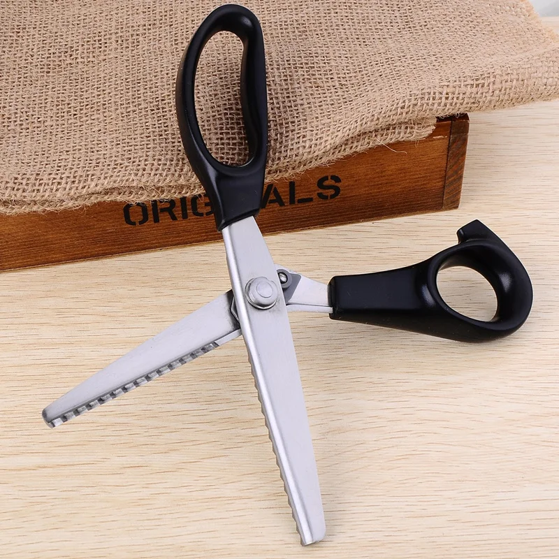 Multifunction stainless pinking shears scissors sewing DIY fabric