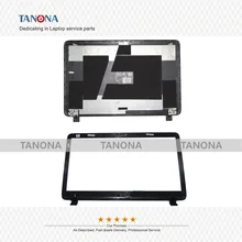Чехол для hp Probook 450 G2, чехол для ЖК-панели, задняя крышка 768123-001 AP15A00010+ ЖК-панель, передняя панель экрана, черный AP15A000300