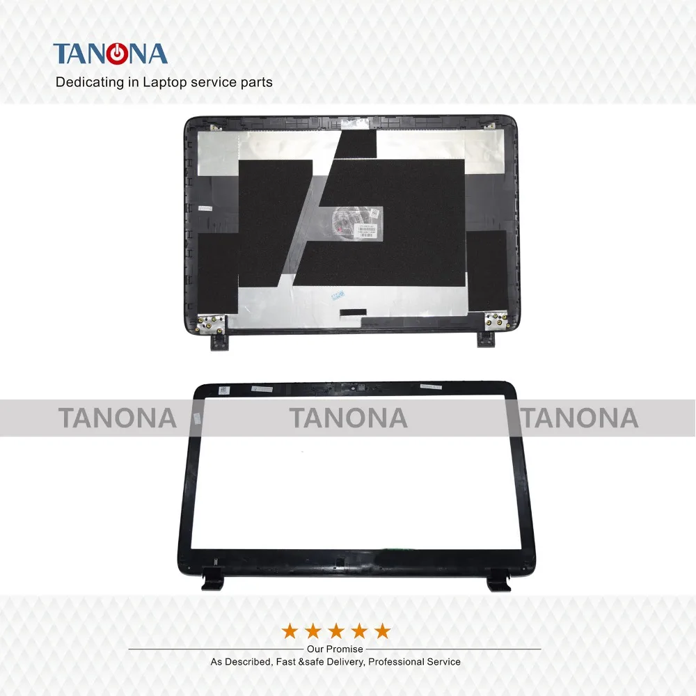 

Orig For HP Probook 450 G2 LCD Cover Back Cover Rear Lid 768123-001 AP15A00010+LCD Front Bezel Screen Bezel Black AP15A000300