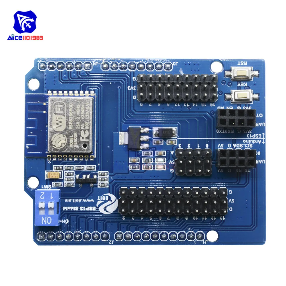 Плата расширения ESP8266 с Wi Fi Женская плата разработки модуль для Arduino R3 UNO