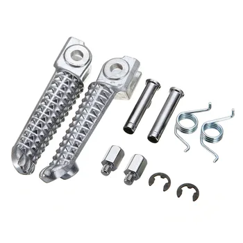 

For Yamaha 1 Pair R&L Front Footrest Motorcycle Foot Pegs Support FZ1 FZR600 FZ6 FZ6R YZF R1 FZ400 FJR1300 Mayitr