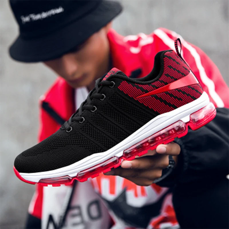

Men's Running Shoes Jogging Sports Shoes Ultra Light Weight Outdoor Fitness Summer Breathable Training Comfortable Male Sneaker