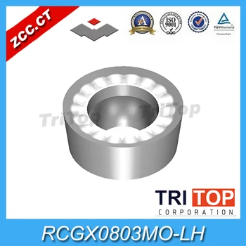 

ZCC.CT cnc Cutting Tool ORIGINAL ZCCCT CEMENTED CARBIDE INSERT RCMT YD101/RCGX0803MO-LH positive CNC TURNING TOOL PARTS