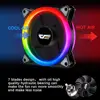 darkFlash Aurora DR12 Pro Computer PC Case Fan 120mm RGB LED Case Fan ASUS Aura Sync  Cooler Cooling Quiet Adjust Cases Fans ► Photo 2/6