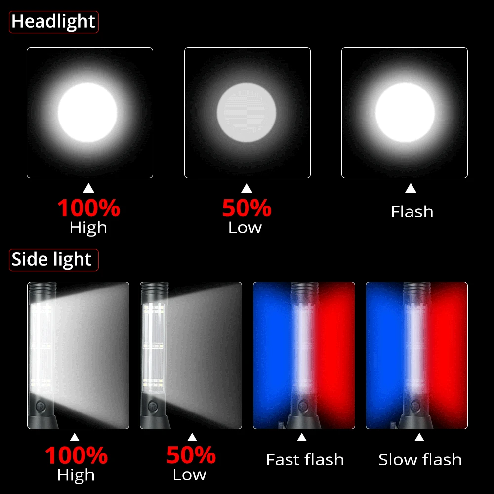 US $16.91 USB Solar LED Flashlight Emergency Light Safety Hammer Recharging Power Bank Outdoors Compass Survival Tool For Travel Camping