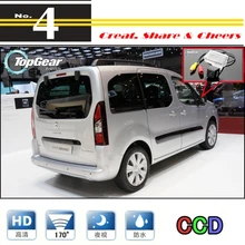 Автомобильная камера для Citroen Berlingo для peugeot Grand Raid/ранчо/партнер, высокое качество, камера заднего вида, CCD+ RCA