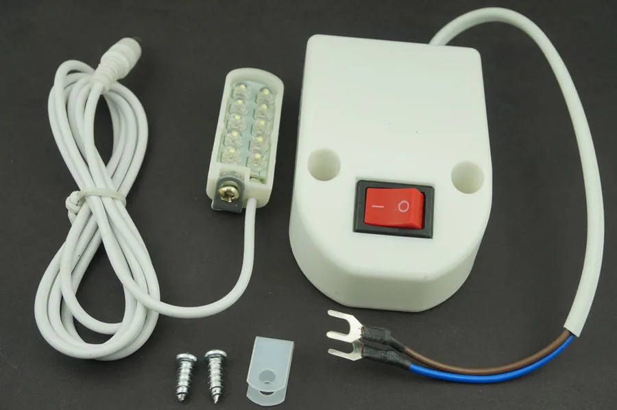 10LED Light Task Магнитная Базовая лампа для компьютеризированной швейной машины квилтинга