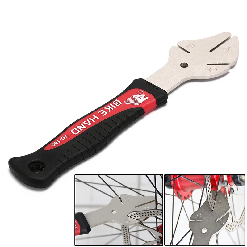 Julyhot 1Pc Bike Disc Rotor Flattening Tool Bicycle Brake Disc Adjuster Bike Disk Tray
