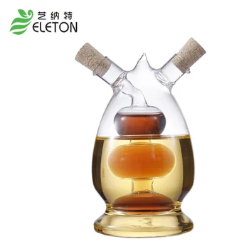 

high temperature resistant glass gravy boats oil vinegar bottle soy sauce vinegar cruet oil bottle Kitchen Supplies