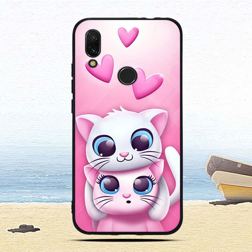 Для Xiaomi Redmi 7 Чехол Redmi 7 чехол Мягкие силиконовые с рисунком задняя крышка для Coque Redmi7 Xiaomi Redmi 7 Чехол для телефона бампер - Цвет: 33