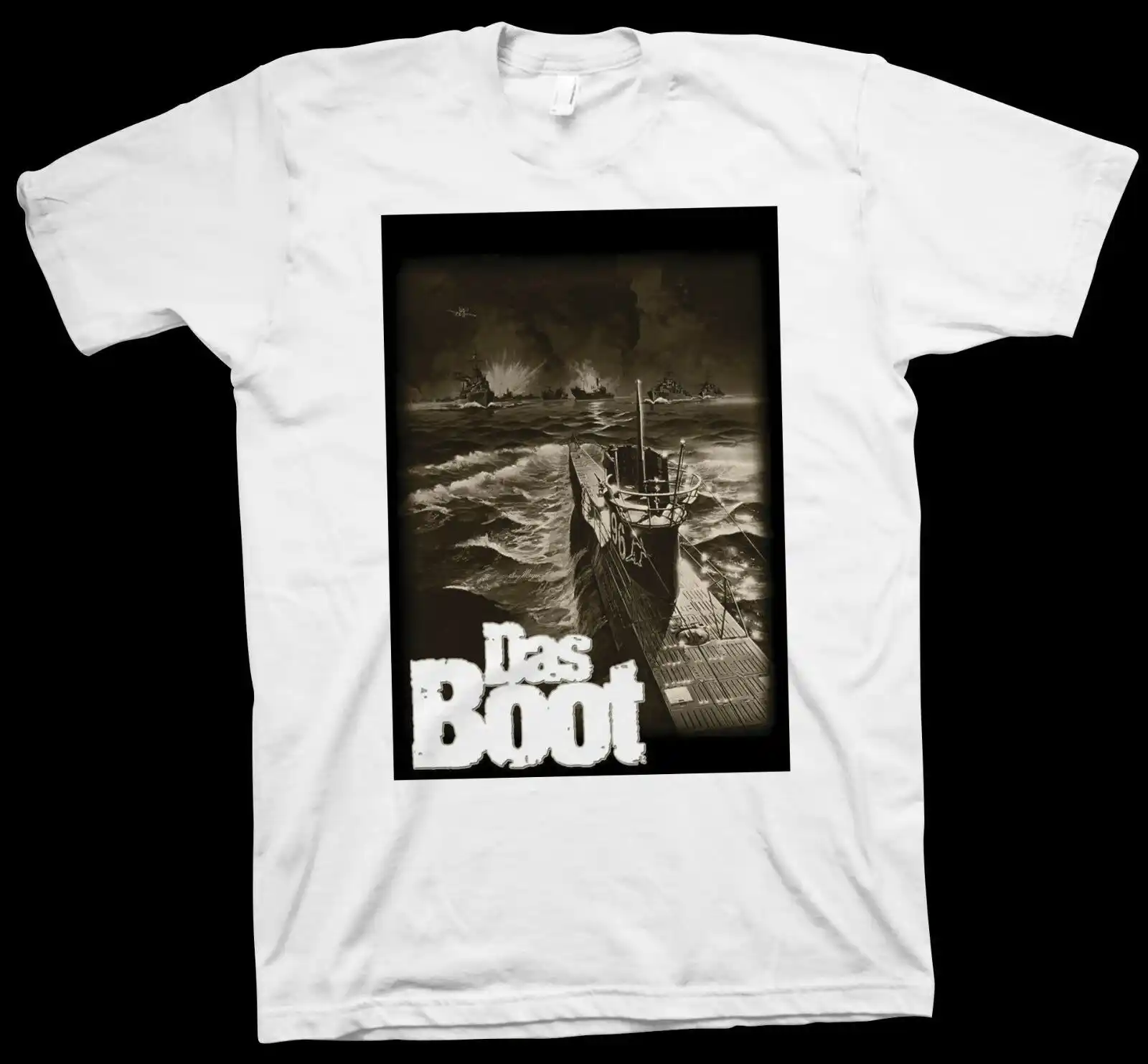 Das Boot t shirt Вольфганг Питерсен Юрген Prochnow Герберт гронемейер фильм Бесплатная