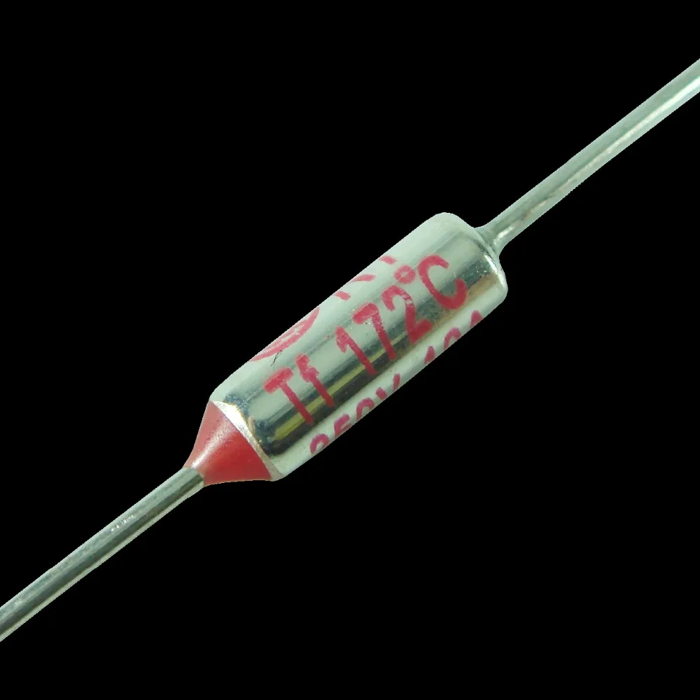 10Pcs SF169E Thermal Fuse 10A 250V RY 172C Thermal Cutoffs Tf172C Degree Temperature Fuses