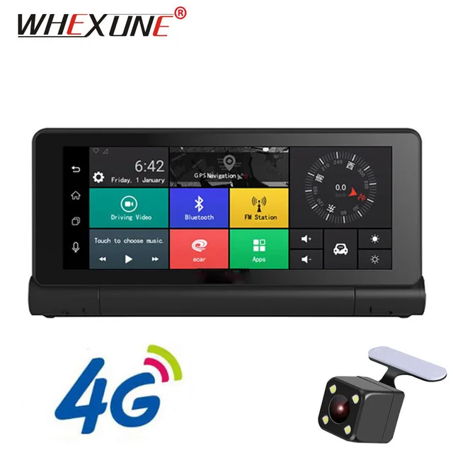 Cheap WHEXUNE 7" 4G Wifi ADAS Car DVR Dash Camera Android 5.1 Full HD 1080P GPS Navigation Video Recorder Bluetooth Dual Lens Dash Cam Cheap WHEXUNE 7" 4G Wifi ADAS Car DVR Dash Camera Android 5.1 Full HD 1080P GPS Navigation Video Recorder Bluetooth Dual Lens Dash Cam