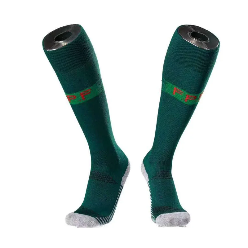 Футбольные носки в мире профессиональная Международная футбольная команда носки толстые гольфы высокие спортивные теплые лыжные носки - Цвет: PT