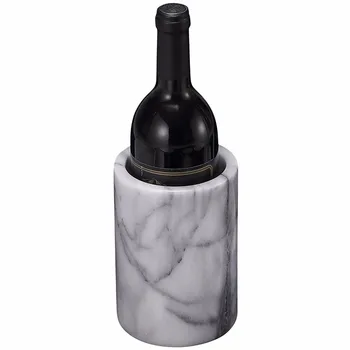 

1pcs/lot Creative Home Natural White Marble Wine Cooler, Tool Crock