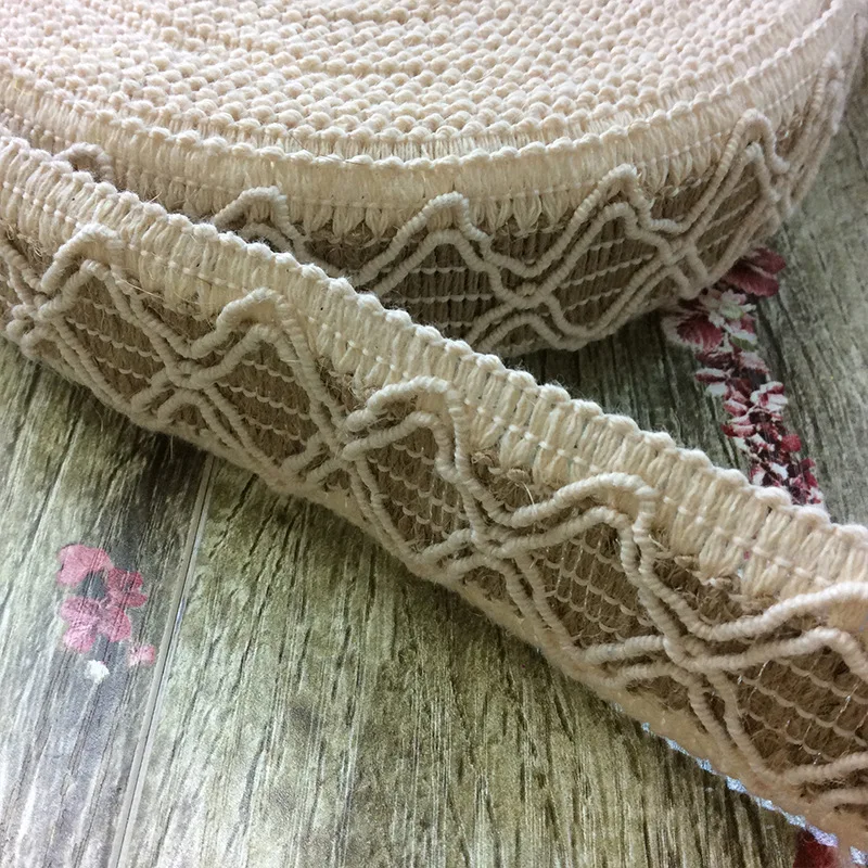 2017 Limited 5yards/lot 4cm Manufacturers Selling Clothing Accessories Rope Ribbon Weaving Belt Diy Decorative Cotton Winding | Дом и сад
