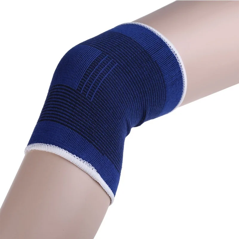 

1 Pair Brand New Knee Support Brace Gym Elasticated Bandage Pad Comfortable Knee Pad Legs Arthritis Injury Knee Protecter