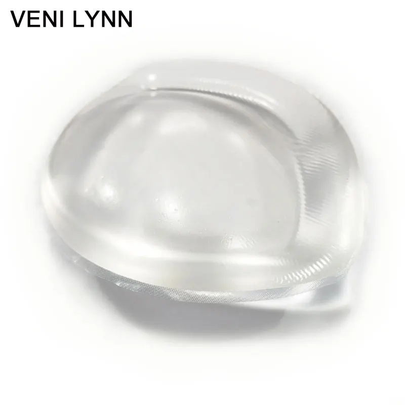 VENI LYNN 3 см толщиной 265 г/пара Мягкие силиконовые вставки с большой чашкой прозрачные увеличители груди для бюстгальтеров купальники и бикини - Цвет: Прозрачный