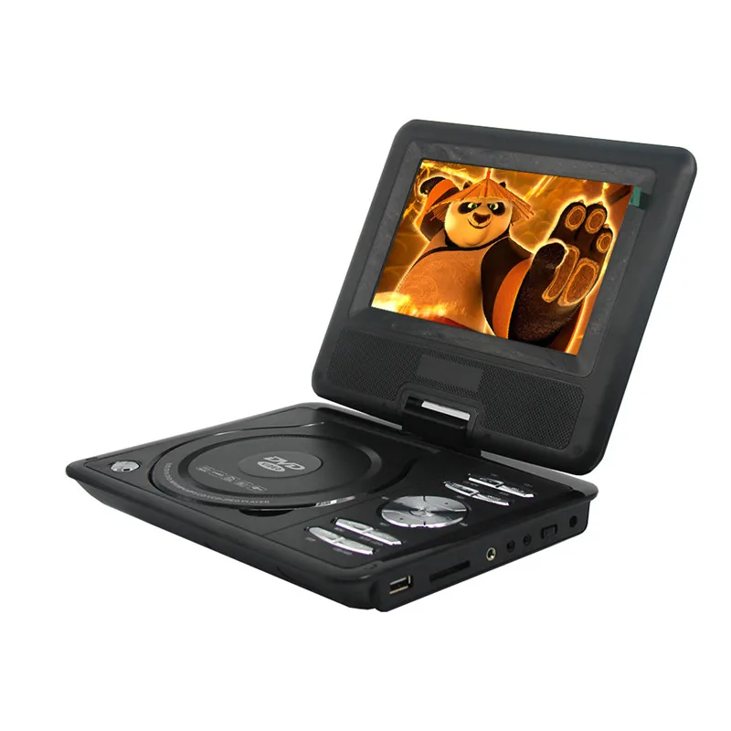 

LONPOO Portable DVD Player 7 Inch Dvd Player Divx Usb RCA Portable TV DVD Player With Battery MP3 MP4 GAME DVD Player Portable