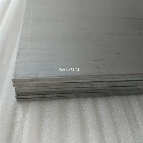 Плита Титан Gr.5 (6al4v) 1pz. Толщина 3 мм 300x500 мм 1pz. Толщина 1,2 мм 200x500 мм Оптовая цена, бесплатная доставка
