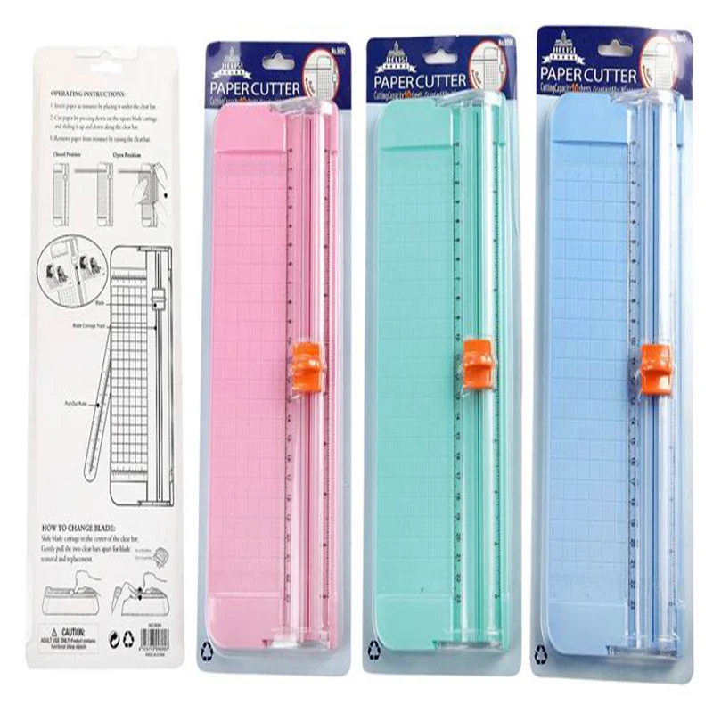 Small mini cutter knife paper knife A4/A5 Paper Photo Cutter Scrapbook Trimmer Lightweight