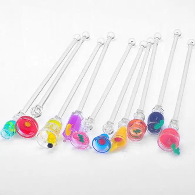 500pcs 23cm Cute Cocktail Drink Mixer Bar Puddler Muddler Stirring