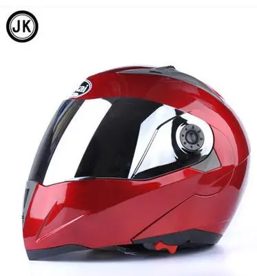 Мотоциклетный шлем JIEKAI 105 мотоцикл шлем двойной линзы helmetfree - Цвет: 1