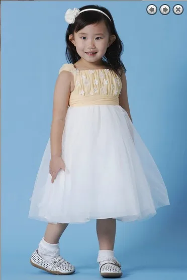 

free shipping flower girl dresses for weddings 2013 prom party communion new fashion kids christmas pageant dresses for girls