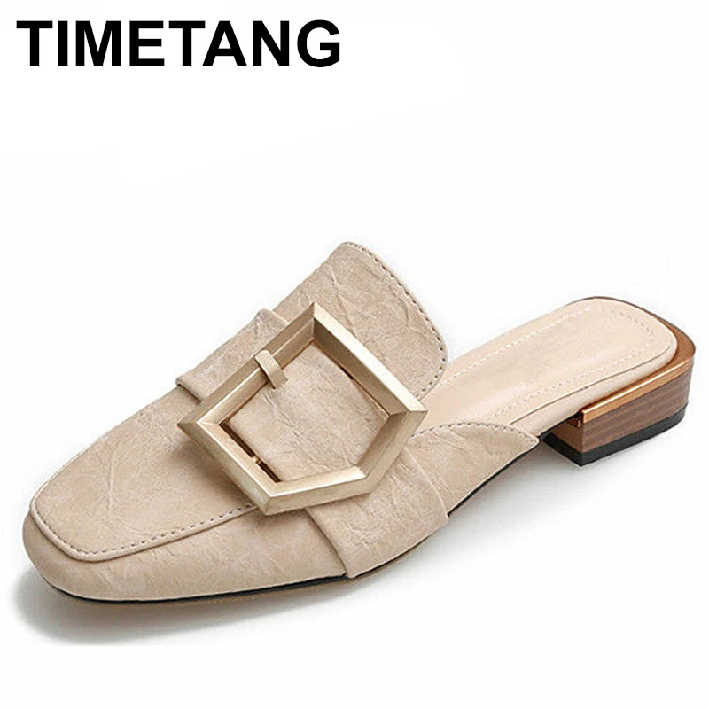 mules leather ladies