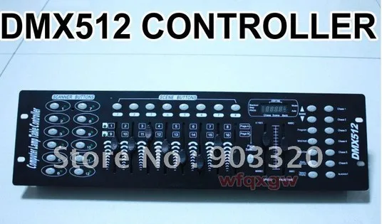 

Cheap Price DMX512 Controller for Small Club/School/Music Artist With 192 Channels DMX Controller