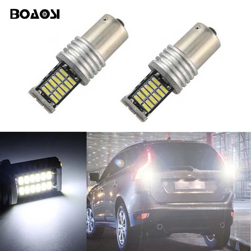 

2x 1156 p21w 4014 CREE Chip Error Free LED Rear Reversing Tail Light Bulb For volvo xc90 xc60 v70 s80 s40 v60 c30 v50