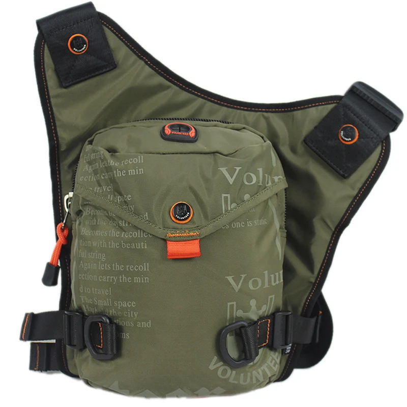 

Men Military Assault Oxford/Nylon Shoulder Messenger Fanny Bag Waterproof Motorcycle Rider Male Hip Bum Belt Waist Pack Leg Bags