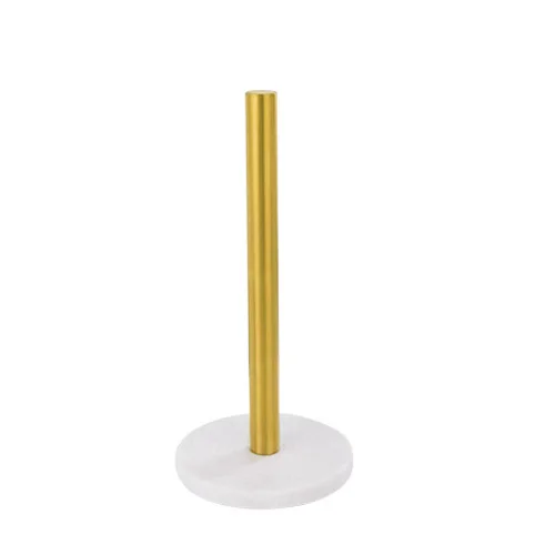 Kopen Nordic Marmer Keuken Papier Houder vergulde Keuken Servet Houder Aanrecht Creatieve Rolhouder Toiletpapier Organizer