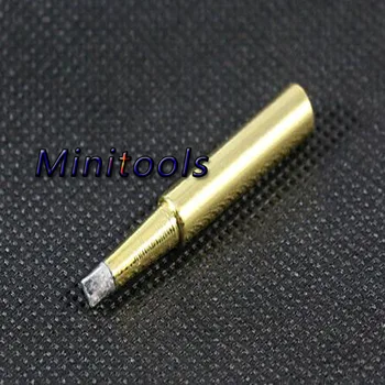 

high quality 10pcs /lot Golden Lead-free solder Iron tip 900M-T for hakko 936 saike 909 aoyue Lukey 636 852D soldering station